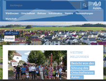 Tablet Screenshot of aalen-waldhausen.de